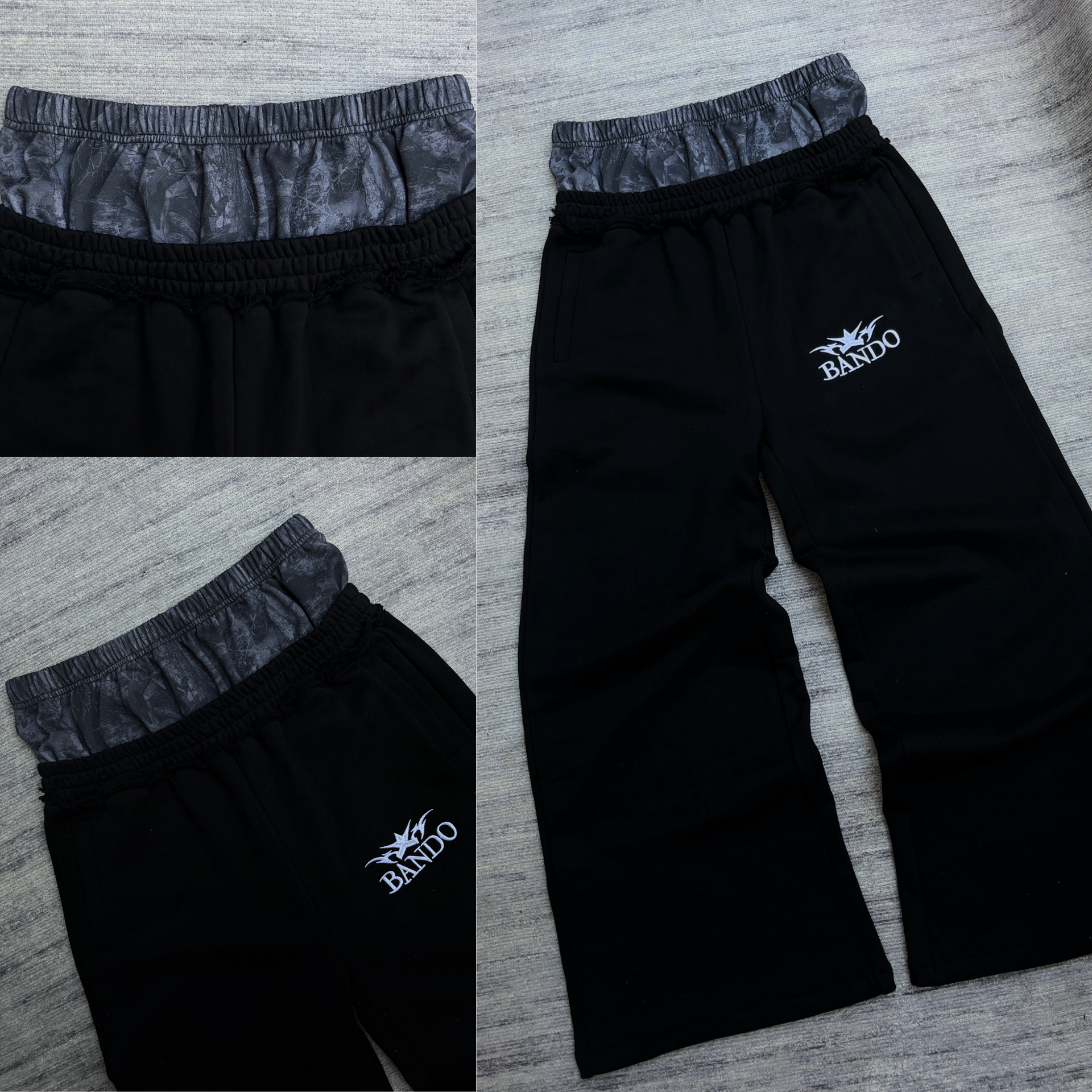 dark camo sweats