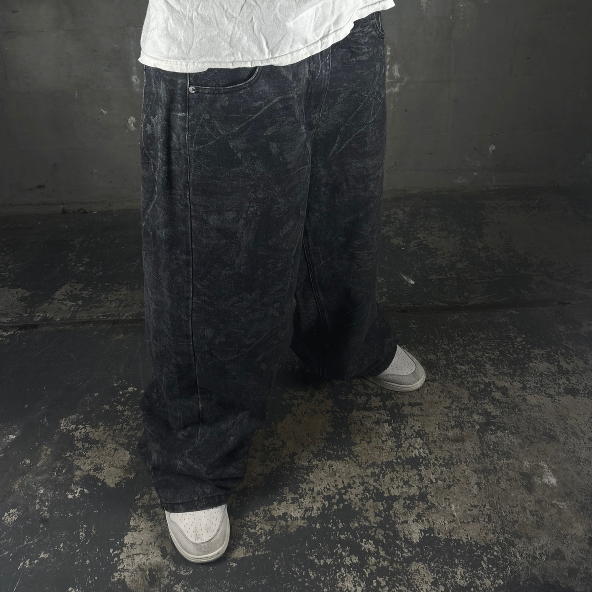 dark camo denim