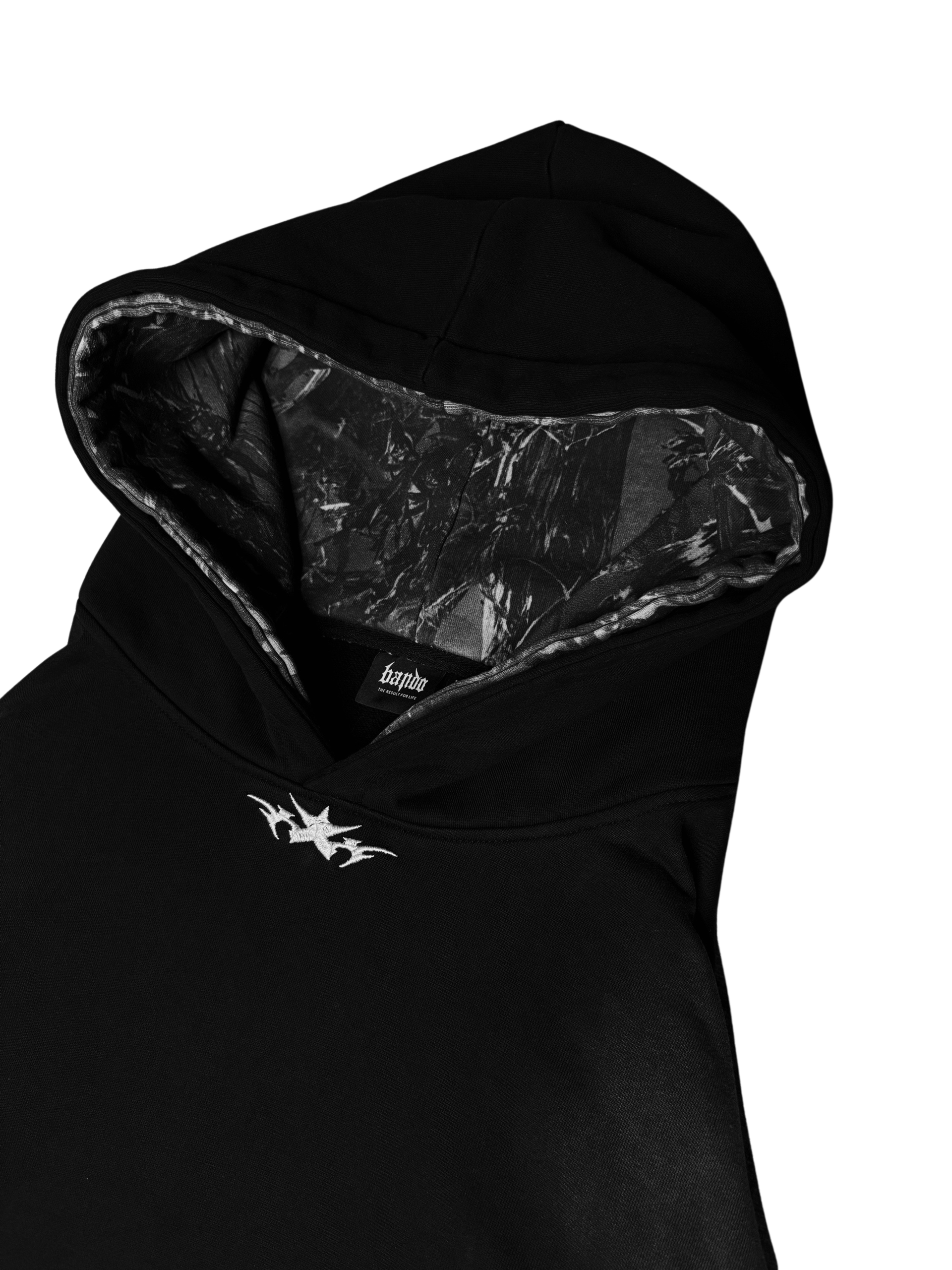 dark camo hoodie