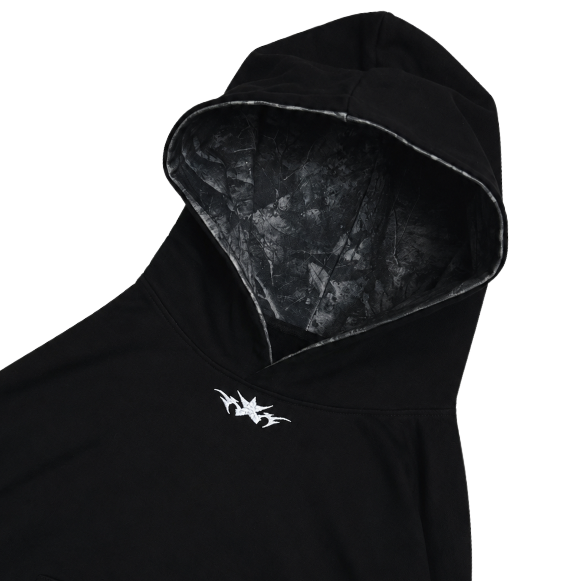 dark camo hoodie